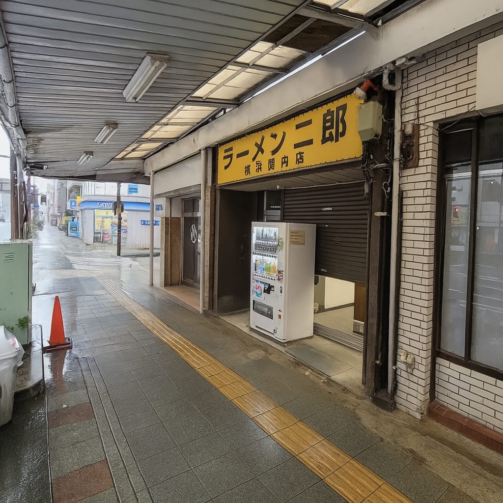ラーメン二郎 横浜関内店の外観