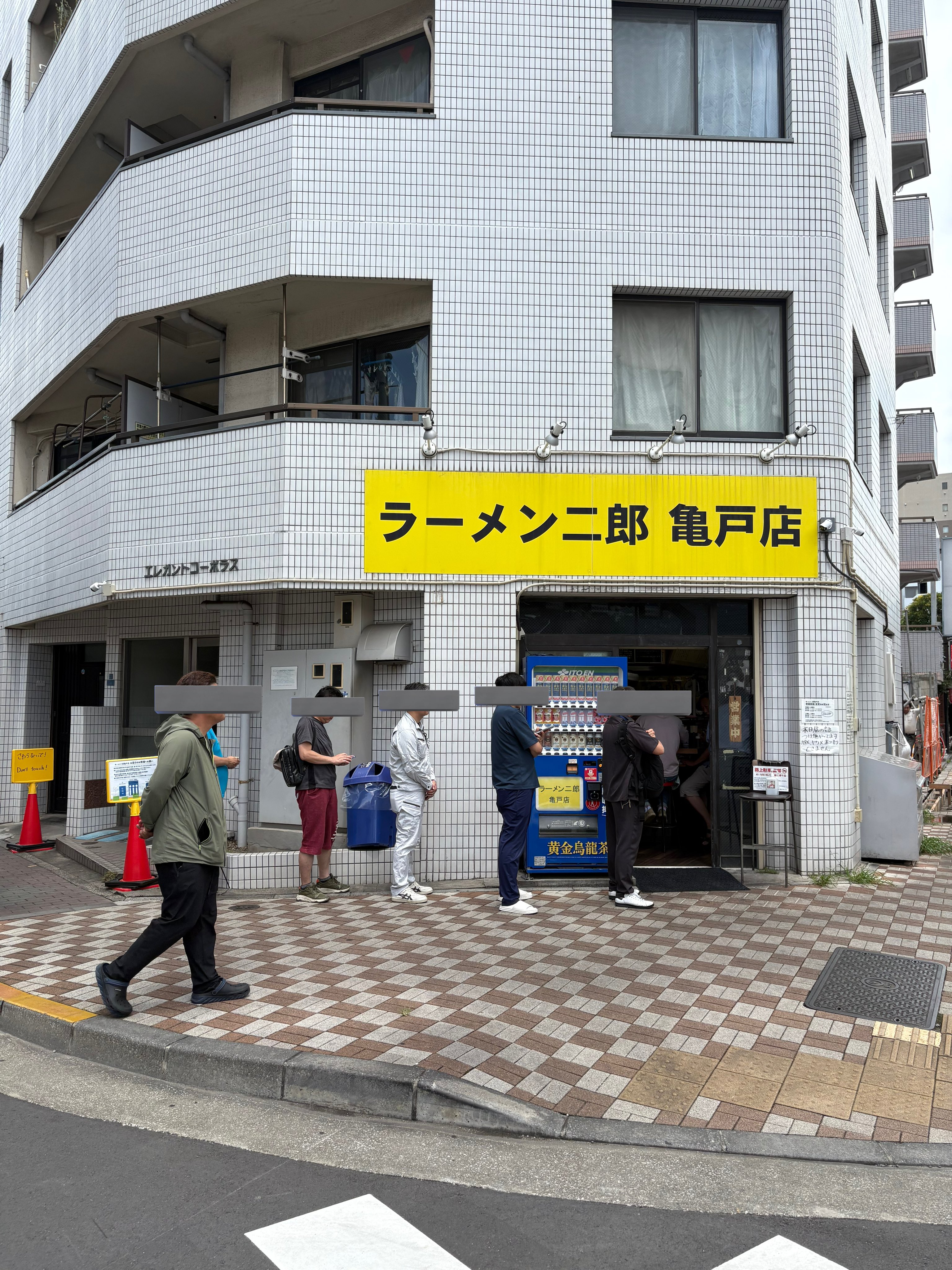 ラーメン二郎 亀戸店の外観