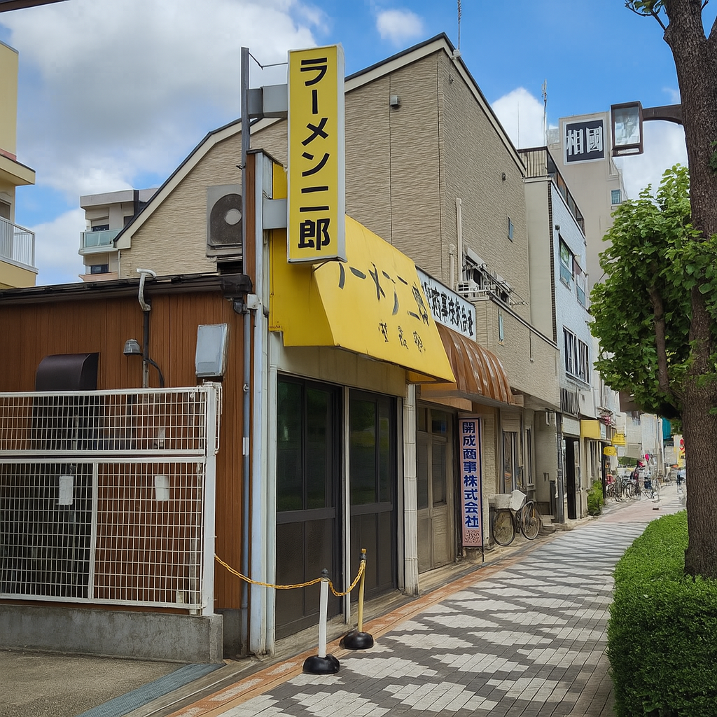 ラーメン二郎 小岩店の外観